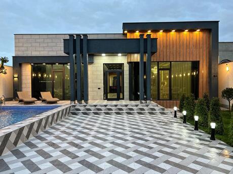 5 otaqlı həyət evi/bağ evi - Mərdəkan q. - 200 m²