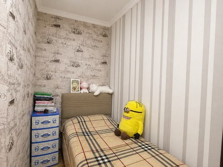 3 otaqlı yeni tikili - İnşaatçılar m. - 78 m²