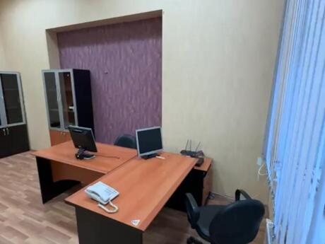 3 otaqlı ofis - İnşaatçılar m. - 75 m²