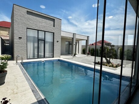 4 otaqlı həyət evi/bağ evi - Şüvəlan q. - 130 m²