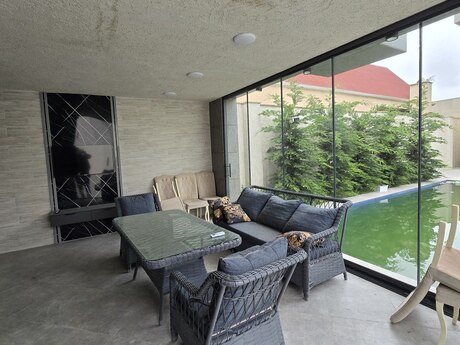 4 otaqlı həyət evi/bağ evi - Mərdəkan q. - 250 m²