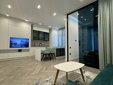 3 otaqlı yeni tikili - Şah İsmayıl Xətai m. - 78 m²