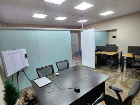 3 otaqlı ofis - Şah İsmayıl Xətai m. - 130 m²