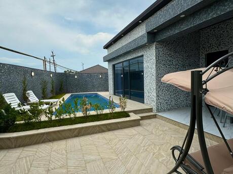 4 otaqlı həyət evi/bağ evi - Mərdəkan q. - 90 m²