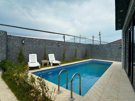 4 otaqlı həyət evi/bağ evi - Mərdəkan q. - 90 m²