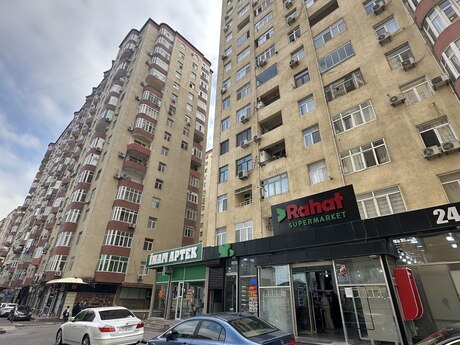 2-комн. новостройка - м. Иншаатчылар - 64 м²