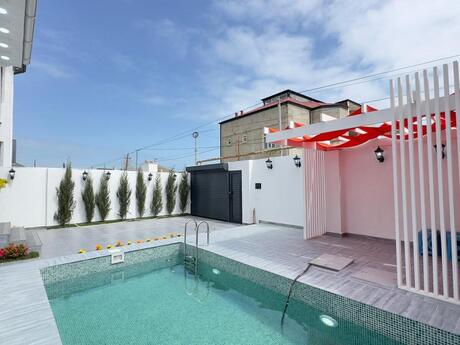 4 otaqlı həyət evi/bağ evi - Buzovna q. - 160 m²