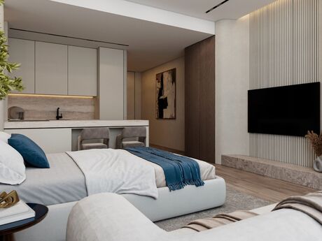 1-комн. новостройка - пос. Sea Breeze - 29.6 м²