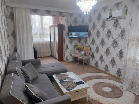 2 otaqlı köhnə tikili - Elmlər Akademiyası m. - 45 m²