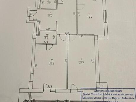 4 otaqlı yeni tikili - Bayıl q. - 170 m²