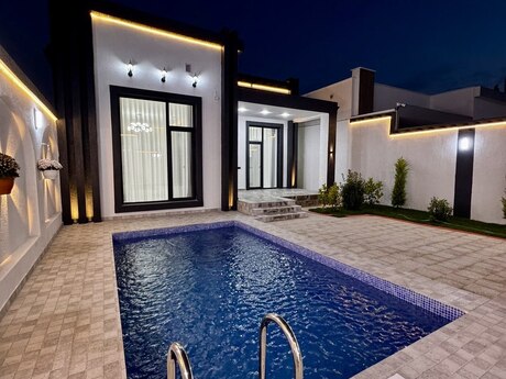 4 otaqlı həyət evi/bağ evi - Şüvəlan q. - 130 m²