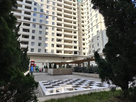 3 otaqlı yeni tikili - Nərimanov r. - 80 m²