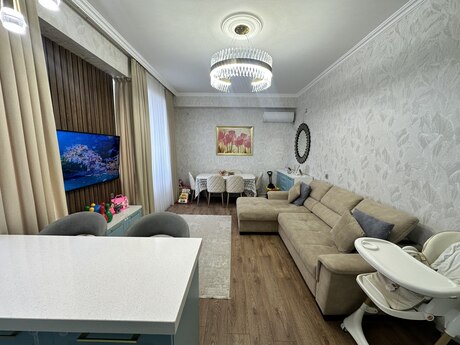 2 otaqlı yeni tikili - Yeni Günəşli q. - 70 m²
