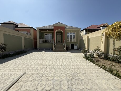 4 otaqlı həyət evi/bağ evi - Məmmədli q. - 120 m²