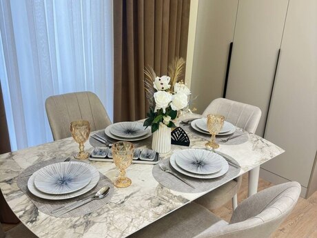 2 otaqlı yeni tikili - Şah İsmayıl Xətai m. - 60 m²