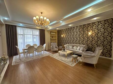 3 otaqlı yeni tikili - Şah İsmayıl Xətai m. - 160 m²