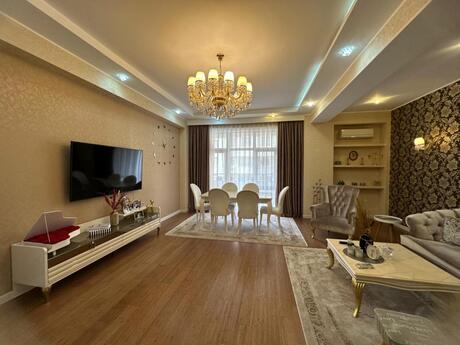 3 otaqlı yeni tikili - Şah İsmayıl Xətai m. - 160 m²