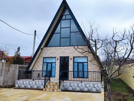3 otaqlı həyət evi/bağ evi - Quba - 77 m²