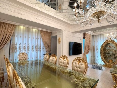 4 otaqlı yeni tikili - Şah İsmayıl Xətai m. - 181 m²