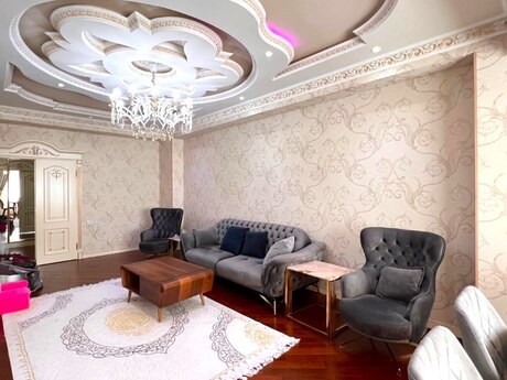 4 otaqlı yeni tikili - Qara Qarayev m. - 168 m²