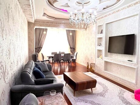 4 otaqlı yeni tikili - Qara Qarayev m. - 168 m²