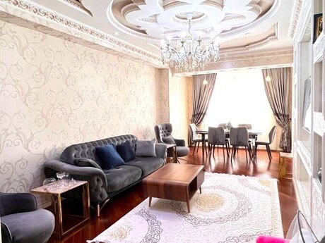 4 otaqlı yeni tikili - Qara Qarayev m. - 168 m²