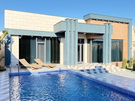 5 otaqlı həyət evi/bağ evi - Mərdəkan q. - 170 m²