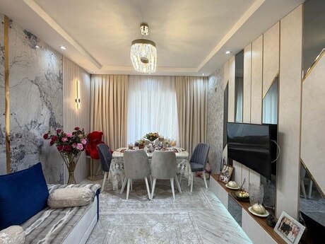 2 otaqlı köhnə tikili - Yeni Günəşli q. - 65 m²