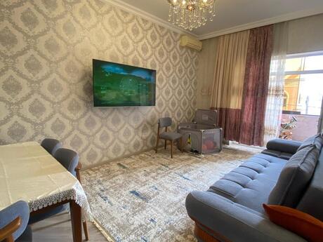 2 otaqlı yeni tikili - Bakıxanov q. - 73 m²