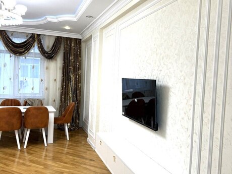 3 otaqlı yeni tikili - Həzi Aslanov q. - 103 m²