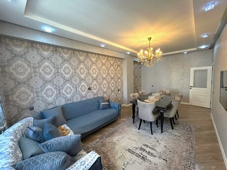 4 otaqlı yeni tikili - Binəqədi r. - 135 m²