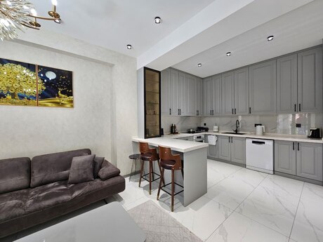 4 otaqlı yeni tikili - Nərimanov r. - 120 m²