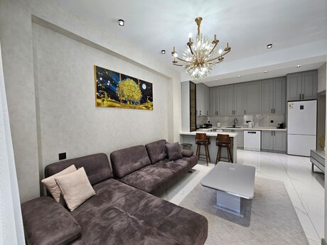 4 otaqlı yeni tikili - Nərimanov r. - 120 m²