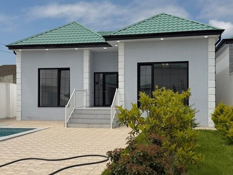 4 otaqlı həyət evi/bağ evi - Buzovna q. - 148 m²