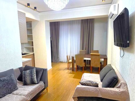 3 otaqlı yeni tikili - Nəsimi r. - 100.7 m²