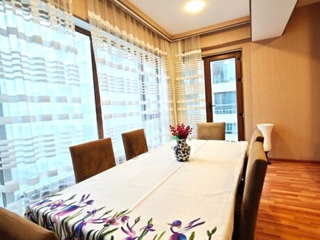 3 otaqlı yeni tikili - Şah İsmayıl Xətai m. - 115 m²