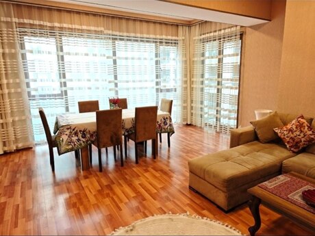 3 otaqlı yeni tikili - Şah İsmayıl Xətai m. - 115 m²