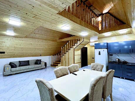 3 otaqlı həyət evi/bağ evi - Qəbələ - 160 m²