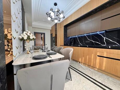 3 otaqlı yeni tikili - Ağ şəhər q. - 125 m²