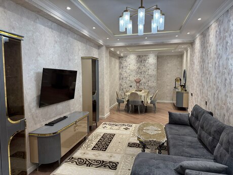 3 otaqlı yeni tikili - Həzi Aslanov q. - 125 m²