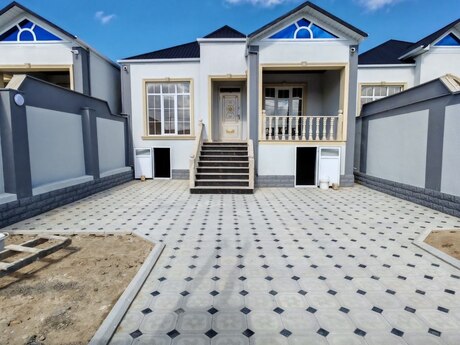 4 otaqlı həyət evi/bağ evi - Məmmədli q. - 120 m²