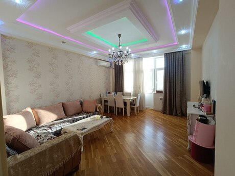 2 otaqlı yeni tikili - Şah İsmayıl Xətai m. - 65 m²