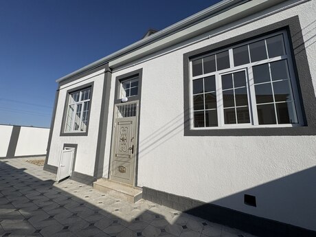 3 otaqlı həyət evi/bağ evi - Zabrat q. - 90 m²