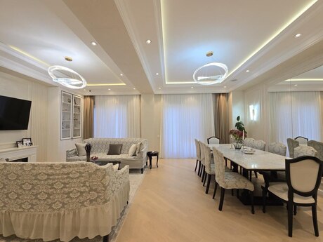4 otaqlı yeni tikili - Ağ şəhər q. - 179 m²