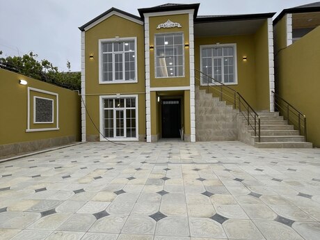 6 otaqlı həyət evi/bağ evi - Hövsan q. - 200 m²