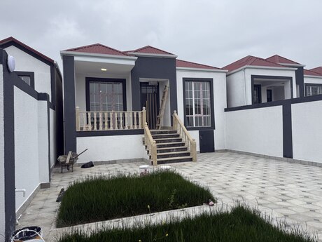 3 otaqlı həyət evi/bağ evi - Məmmədli q. - 100 m²
