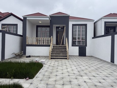 3 otaqlı həyət evi/bağ evi - Kürdəxanı q. - 90 m²