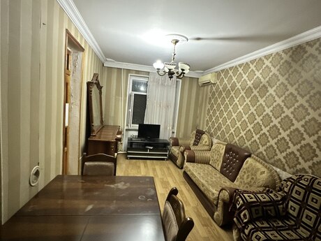 2 otaqlı köhnə tikili - Həzi Aslanov m. - 65 m²