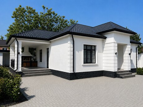 4 otaqlı həyət evi/bağ evi - Mingəçevir - 145 m²