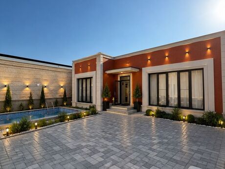 4 otaqlı həyət evi/bağ evi - Mərdəkan q. - 200 m²